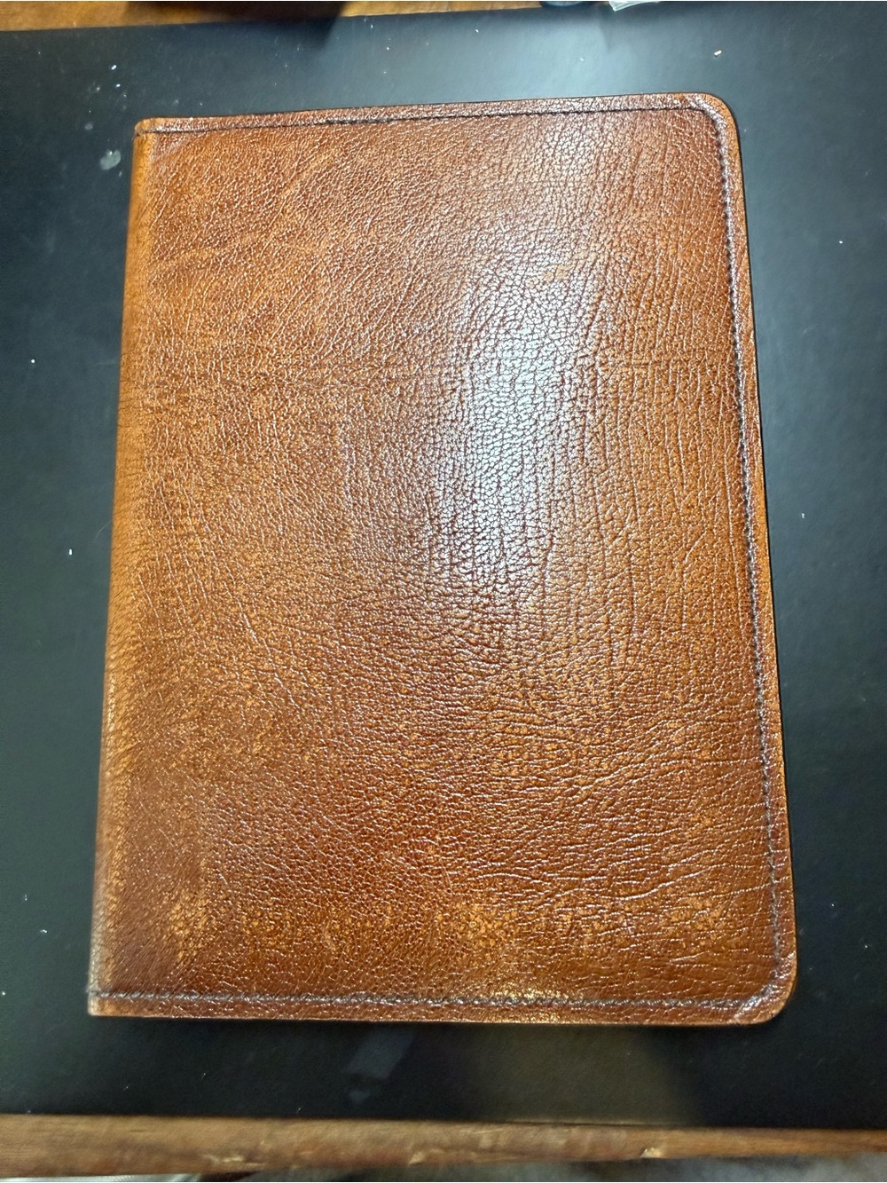 Brown Leather Folio Cover